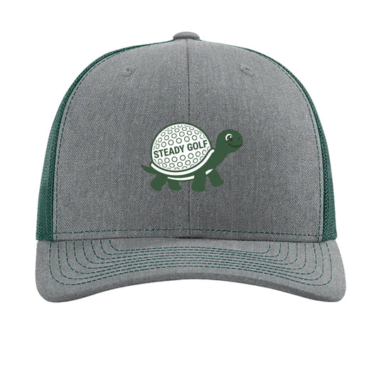 Heather Grey/ Dark Green - 112 - FRONT