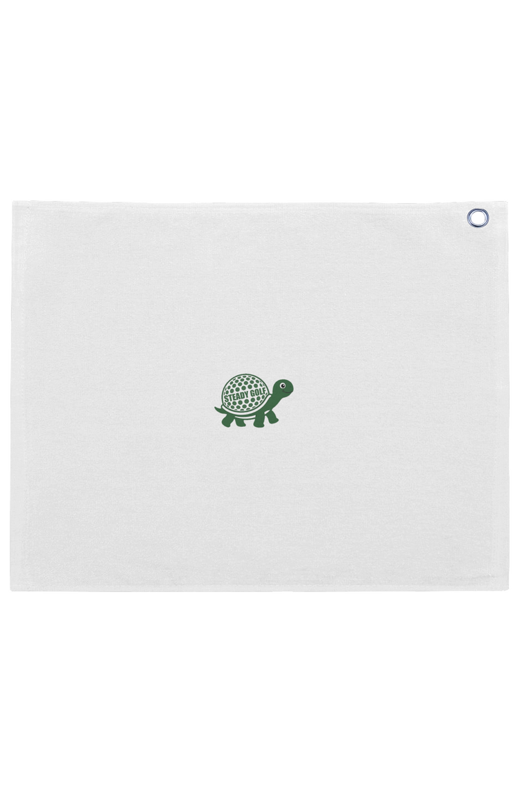 Towel with Stitched Logo