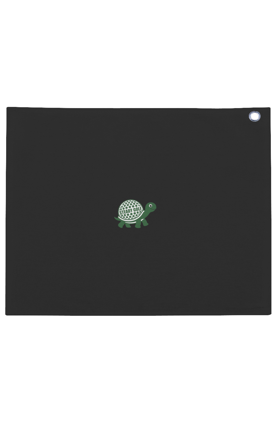 Towel with Stitched Logo