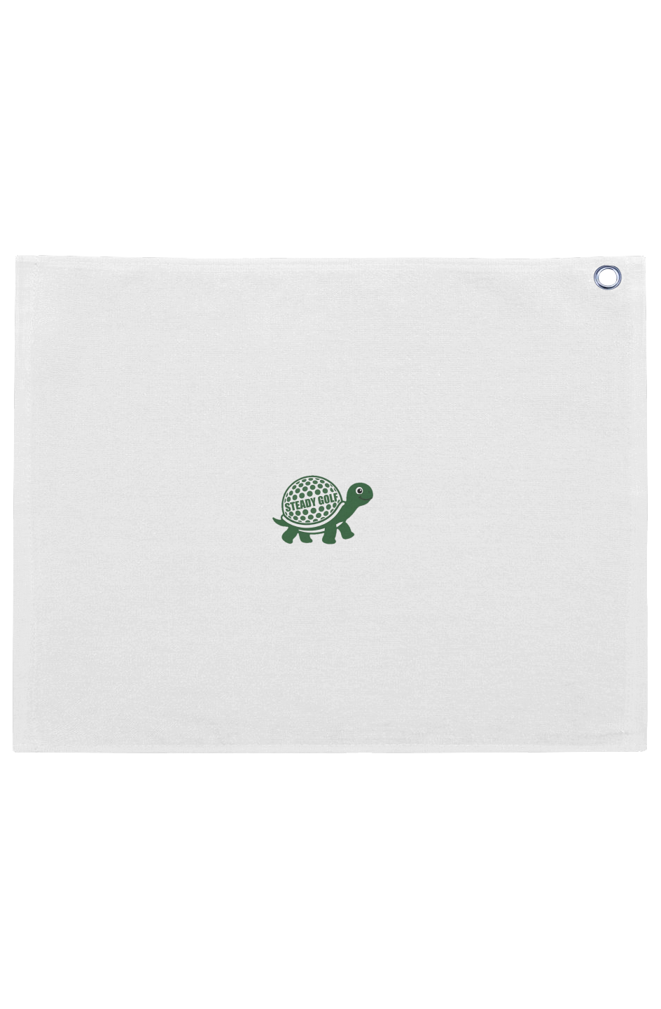 Towel with Stitched Logo