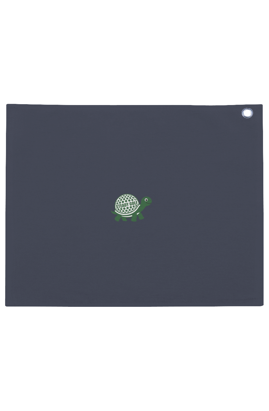 Towel with Stitched Logo